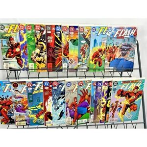 The Flash 109-130‎ 133 lot (Volume 2 DC) Wally West Key 1st